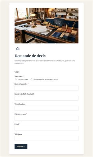 Demande de devis